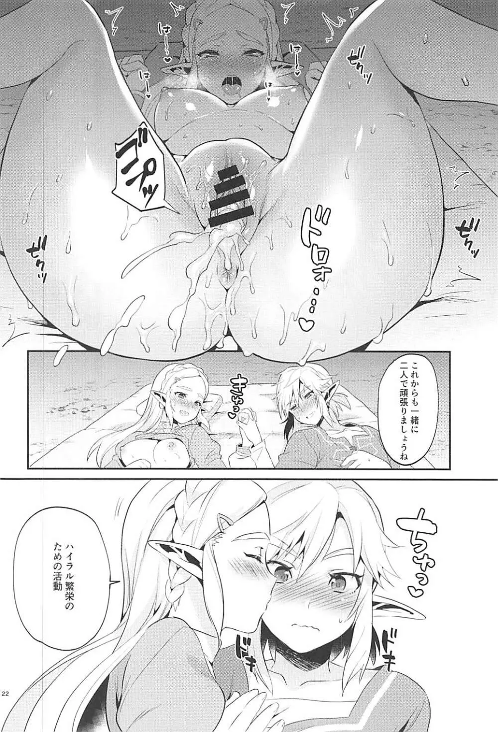 ハイラル繁栄のためのかつどう! Page.23