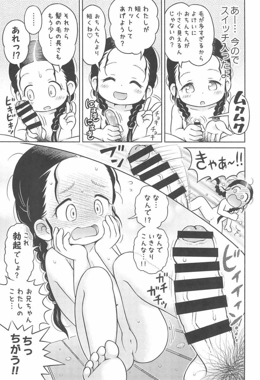 妹が風呂場で思いっきり いじくり回してきた。 Page.7