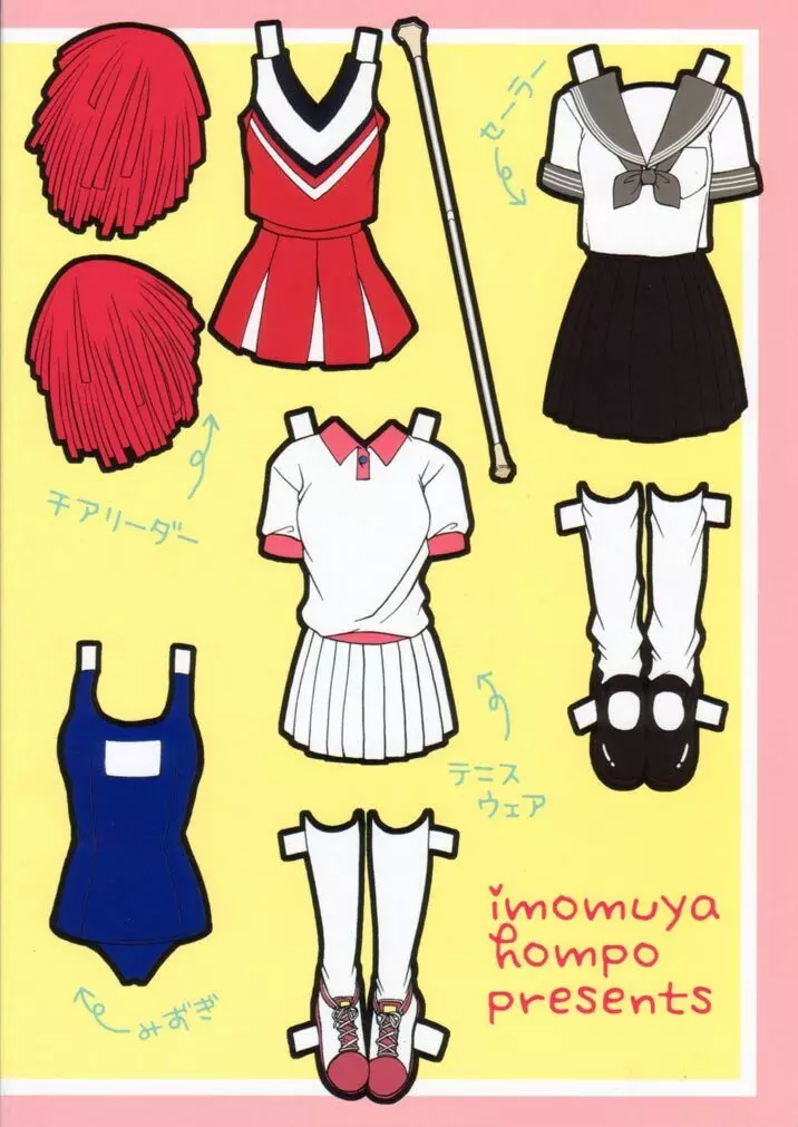 a girl has many costumes Page.18
