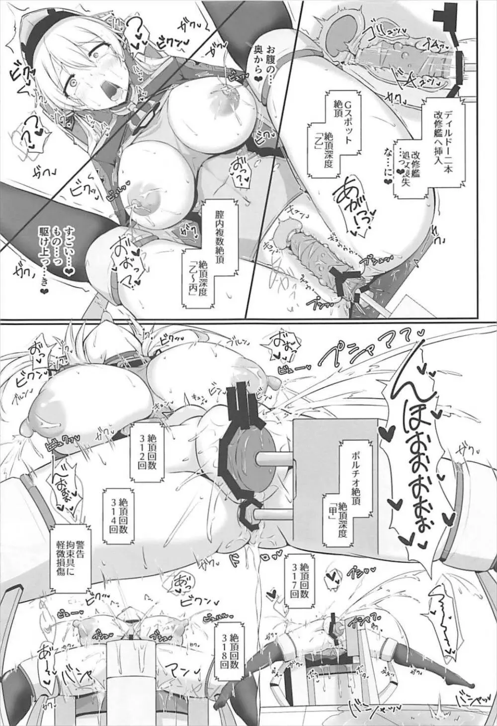 ドイツ艦は機械姦に屈するはずがないんだから! Page.15