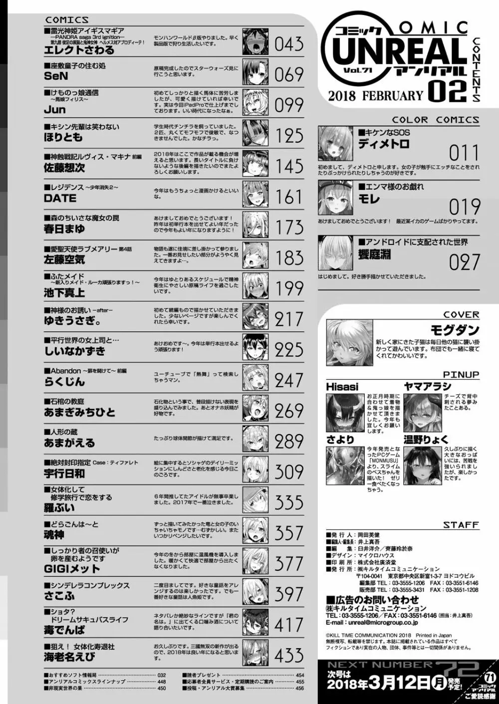 コミックアンリアル 2018年2月号 Vol.71 Page.450