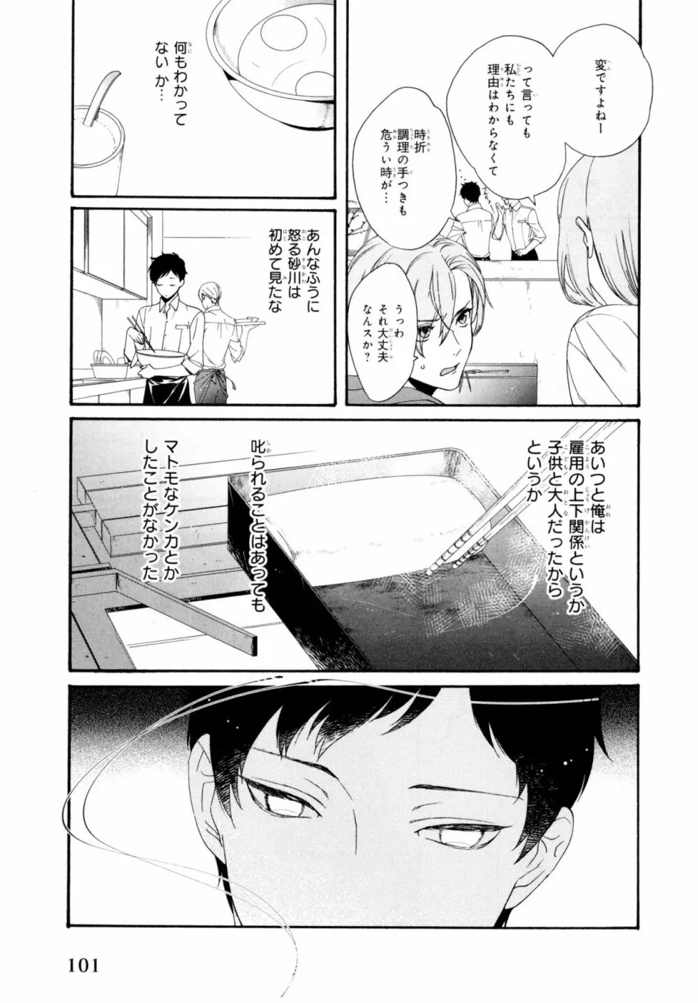 餌付けは夜半、あの部屋で Page.105