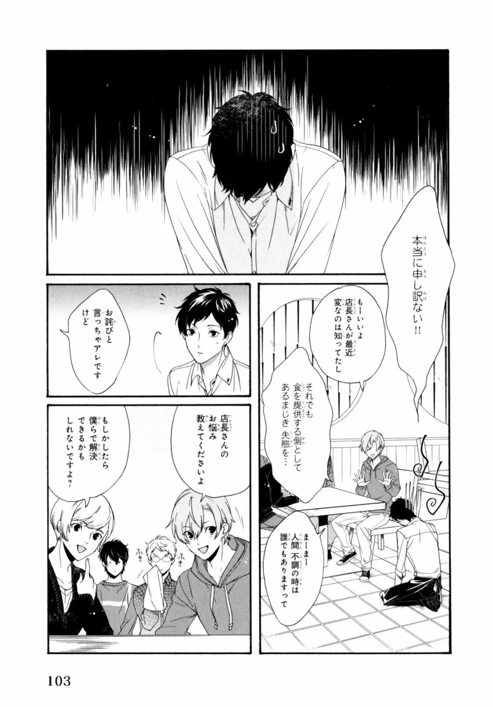 餌付けは夜半、あの部屋で Page.107