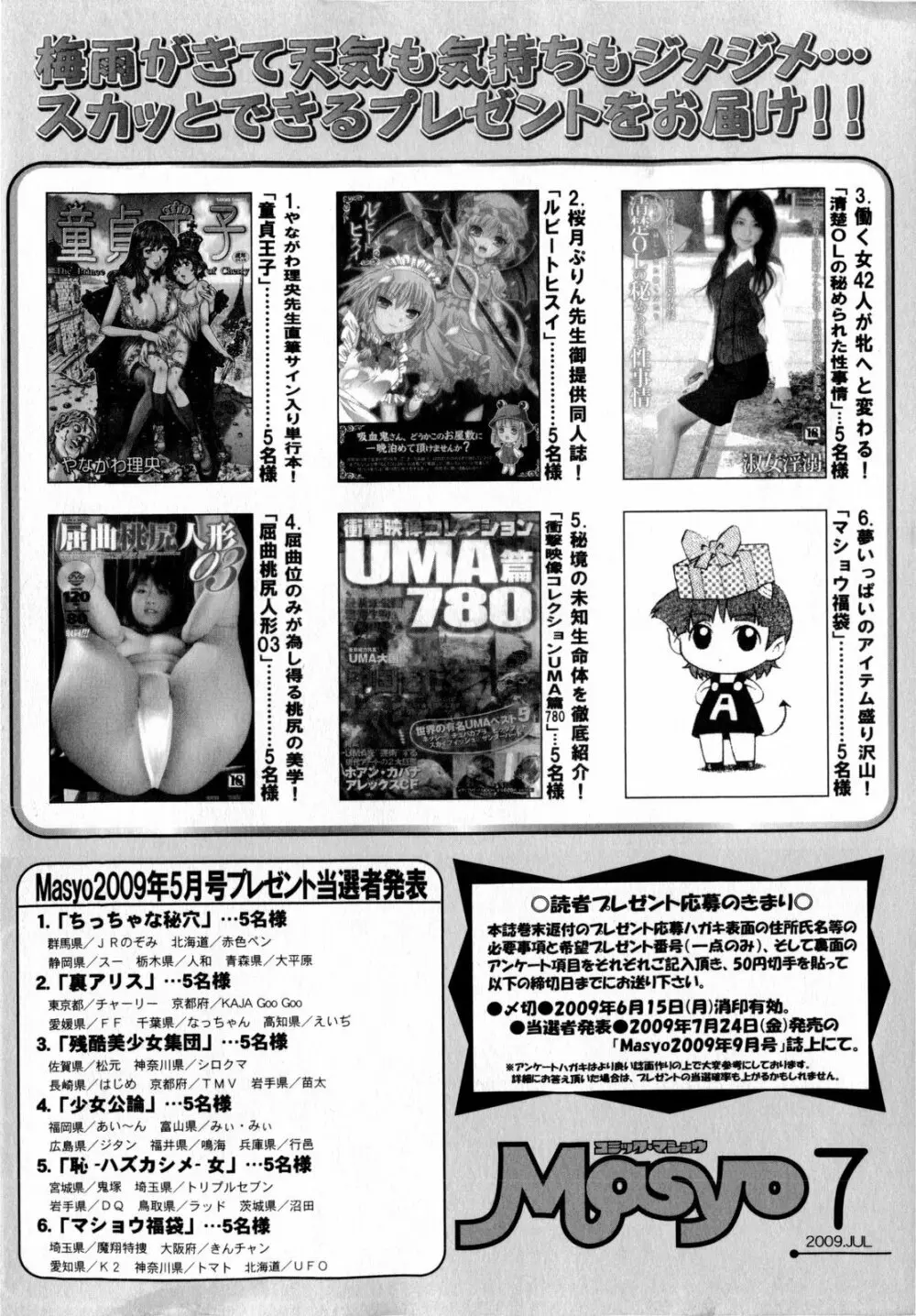 コミック・マショウ 2009年7月号 Page.258