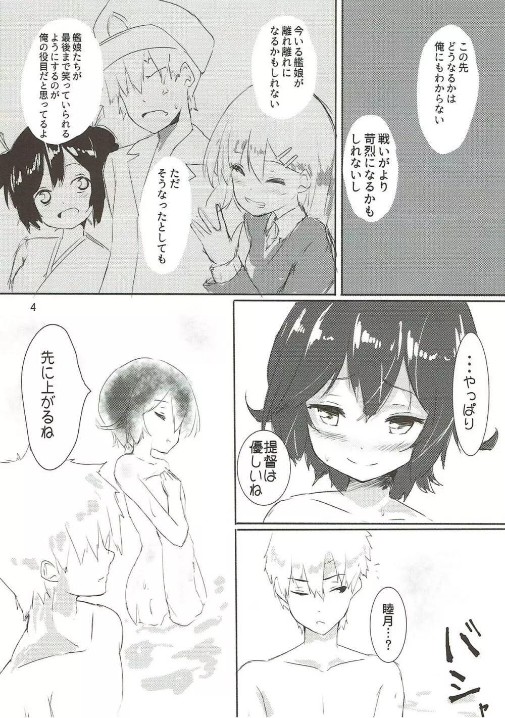 睦月ちゃんと温泉旅行 Page.5