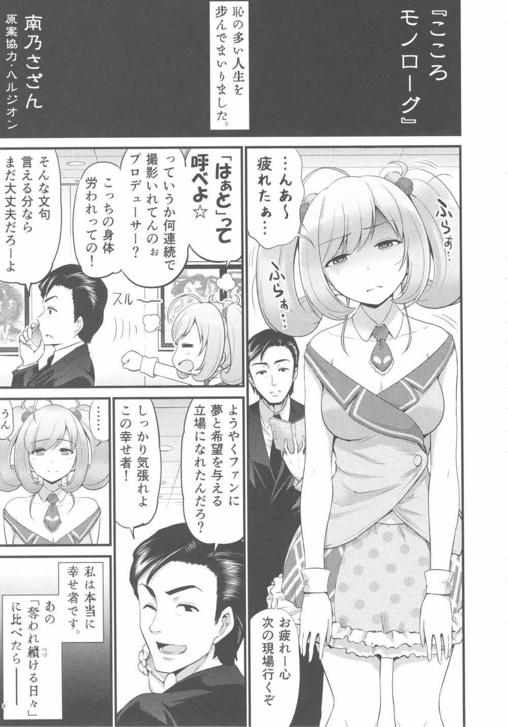 佐藤心 ゑろ合同誌 こゝろ Page.8