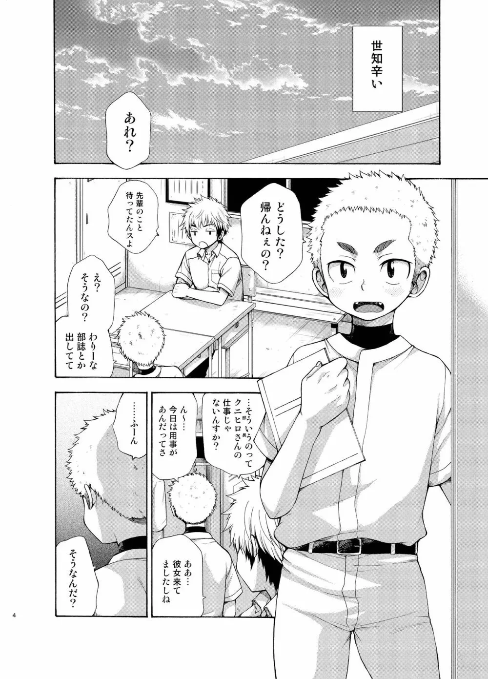 誘惑に弱い俺の先輩 Page.4