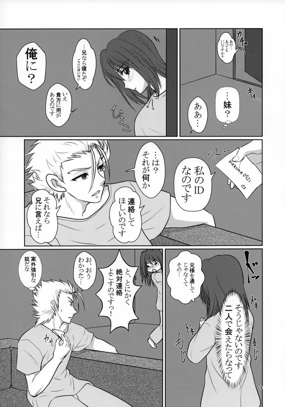 兄様のおともだちと付き合ってます Page.8