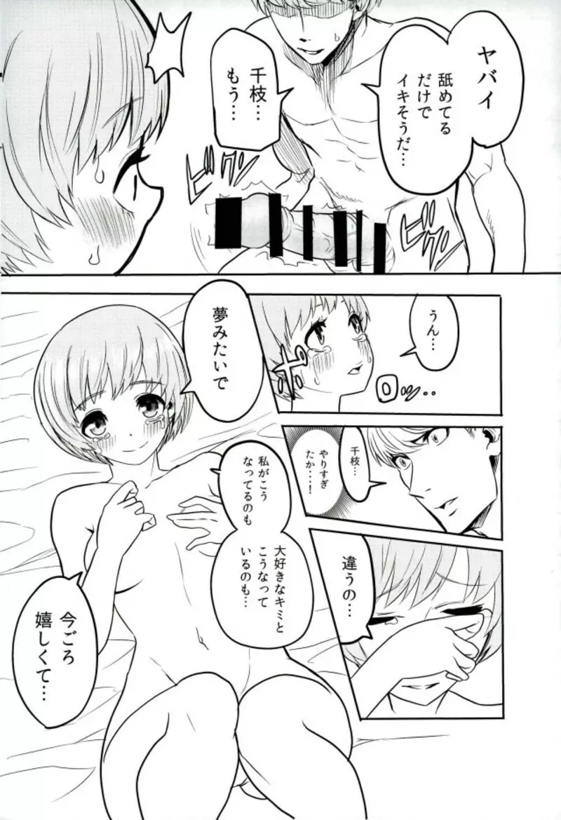 里中千枝ちゃんをペロペロする本 Page.18