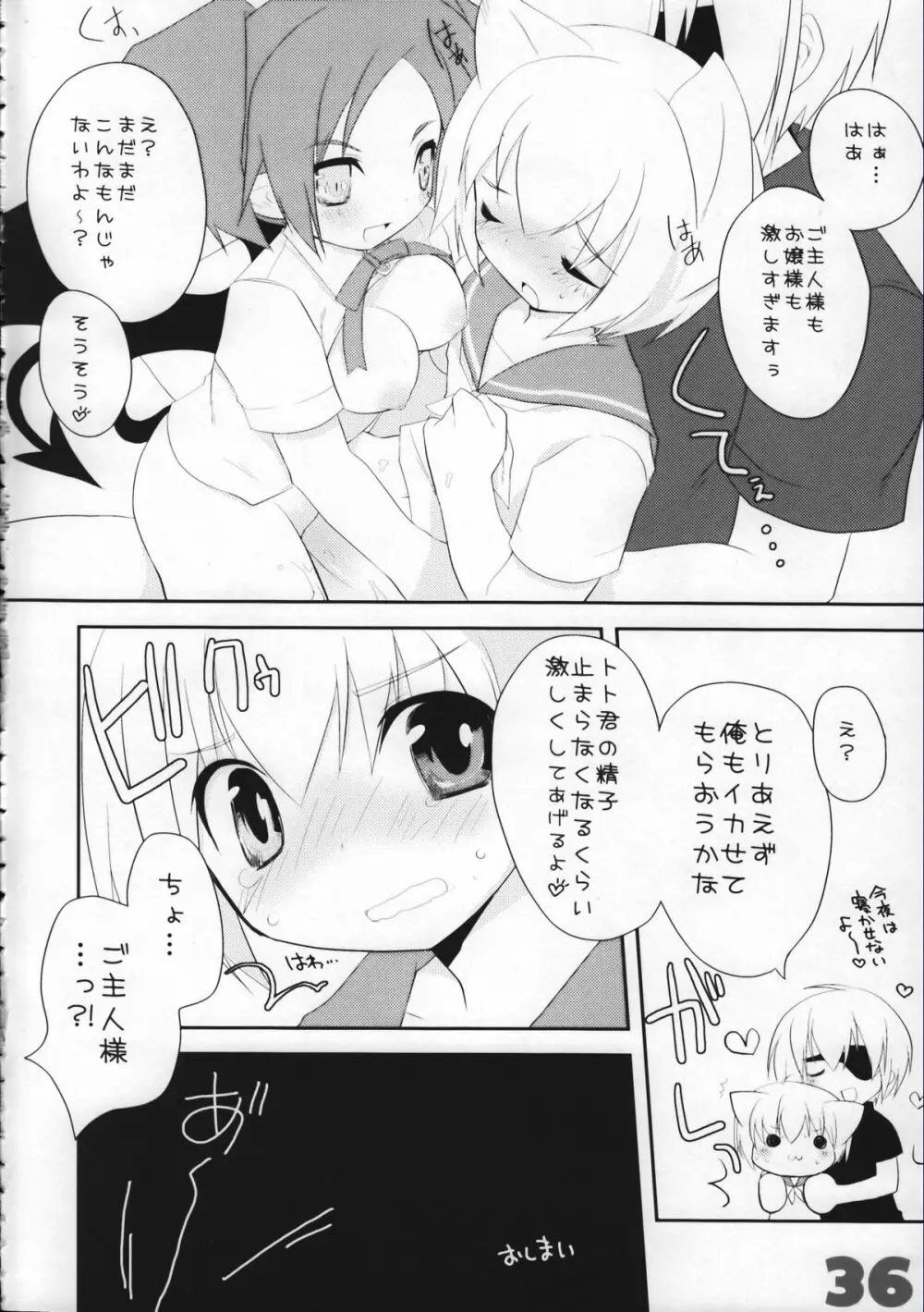 お嬢様と子猫 Page.36