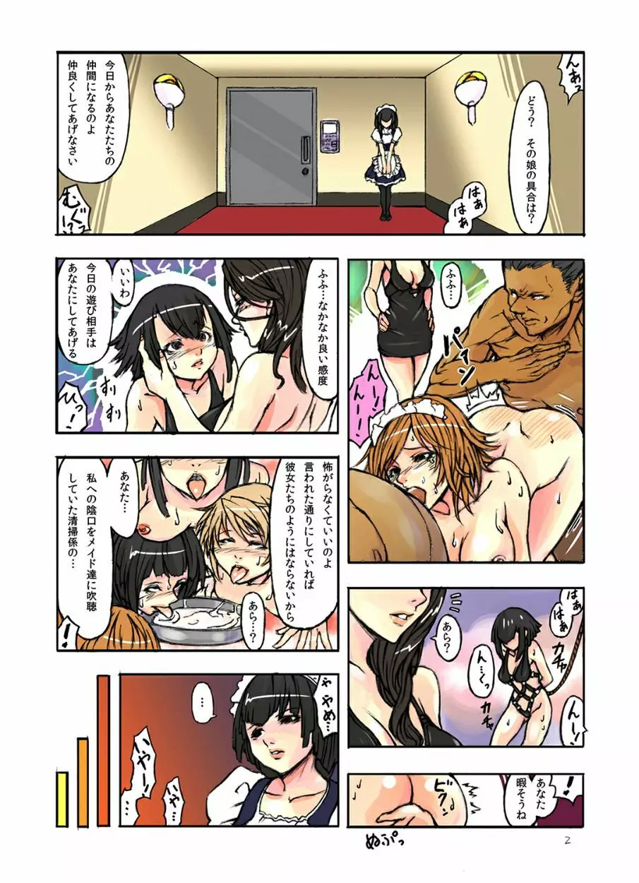 人妻催眠ショー~昼下がりの卑猥すぎる拷問プレイ~ Page.3