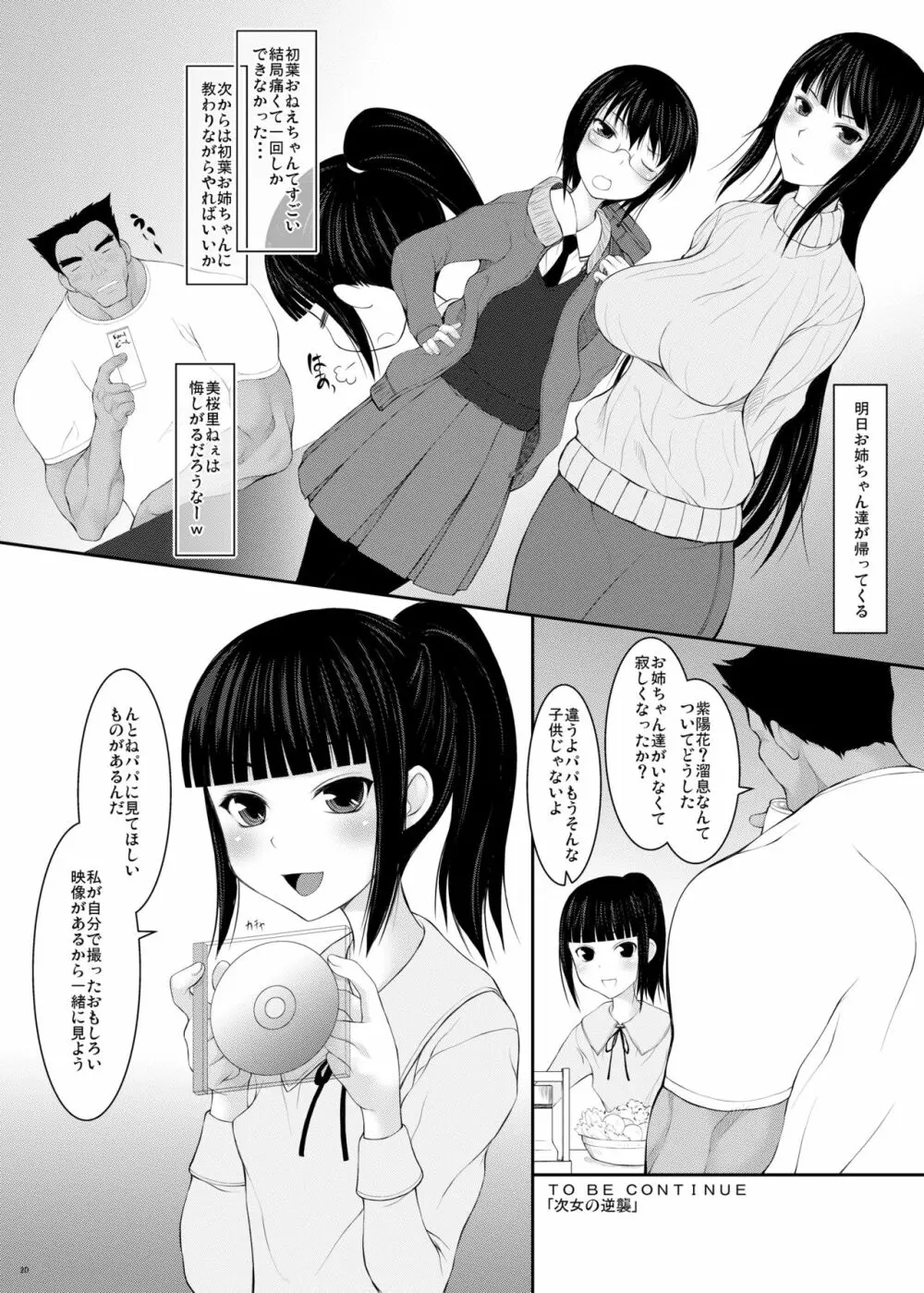 父娘 ■【末娘父親強襲編】■ Page.20