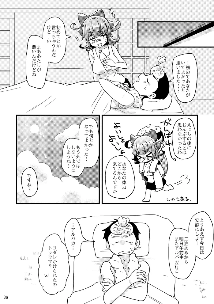 死球コンビ夏エッチ本 Page.37