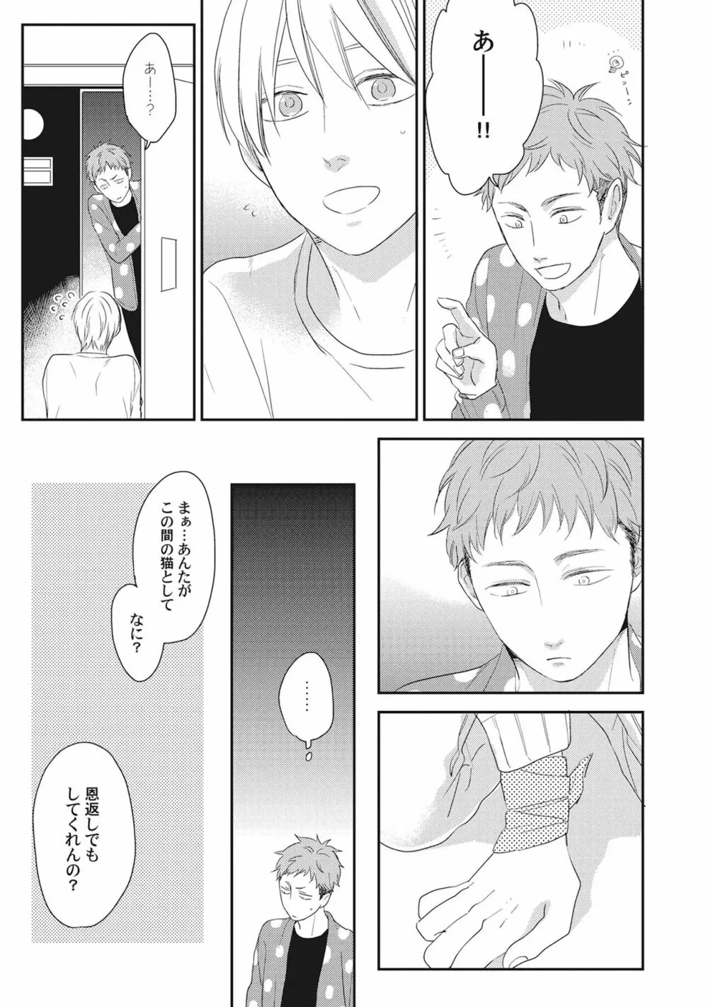 気まぐれご主人とおしかけ猫 Page.9