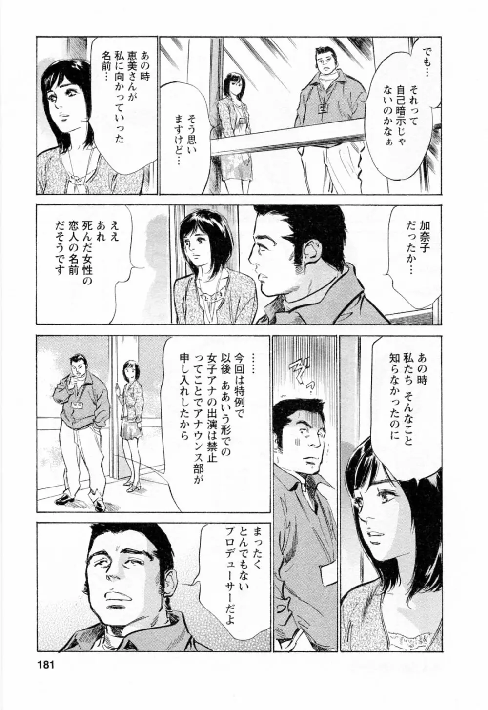 女子アナ七瀬 第2巻 Page.183
