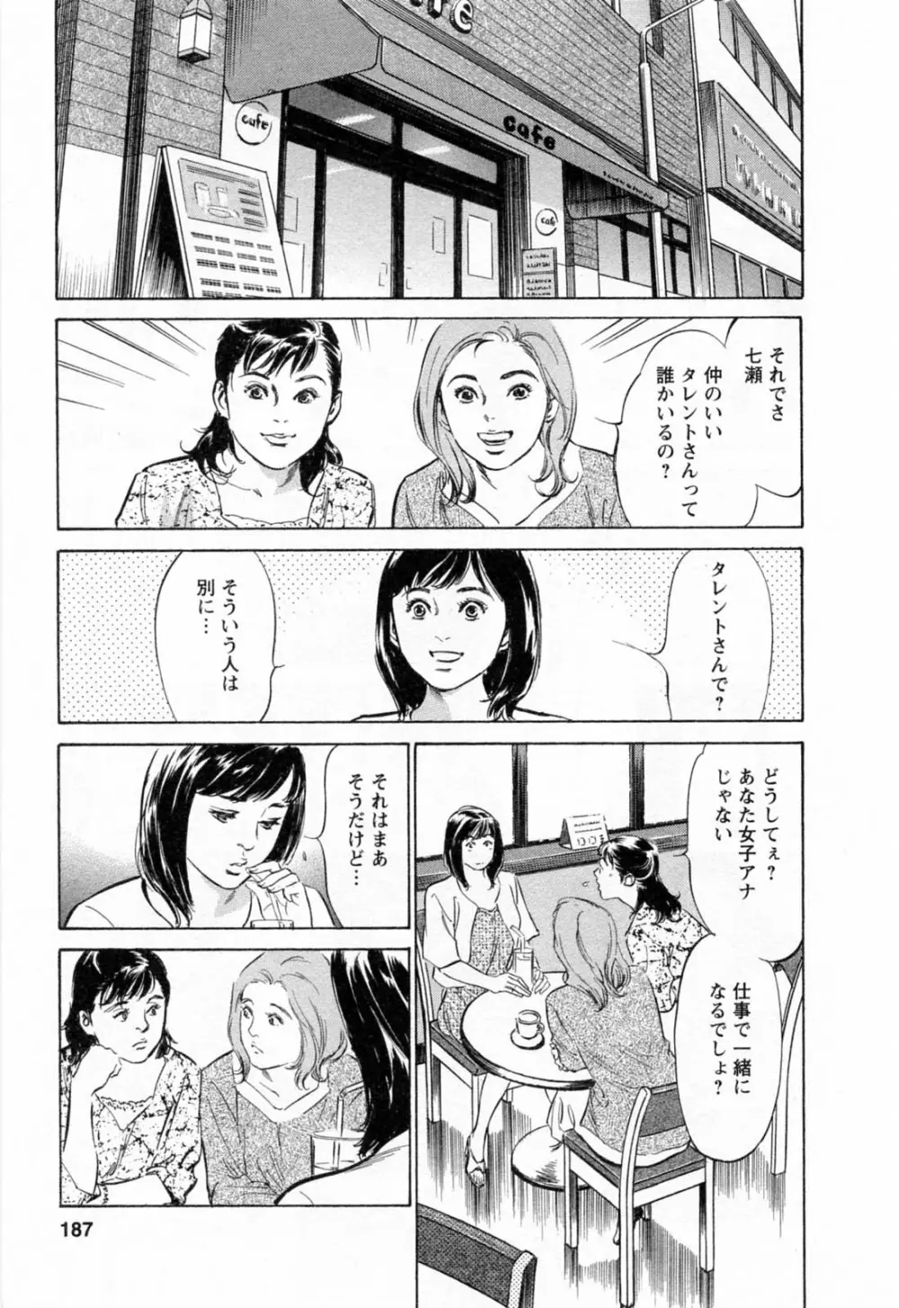 女子アナ七瀬 第2巻 Page.189