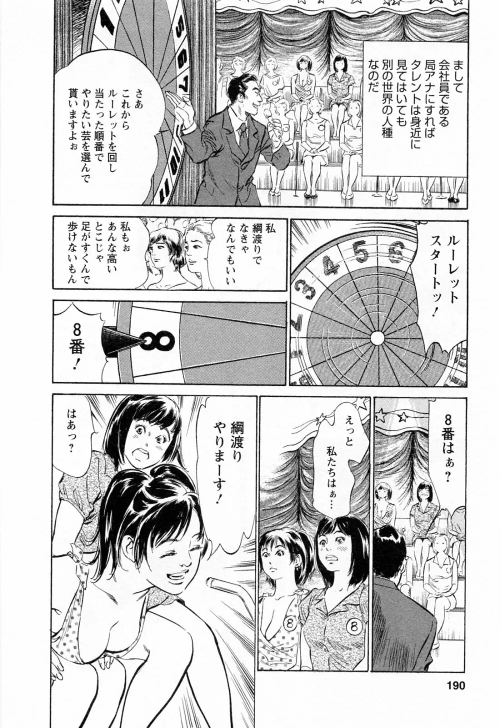 女子アナ七瀬 第2巻 Page.192