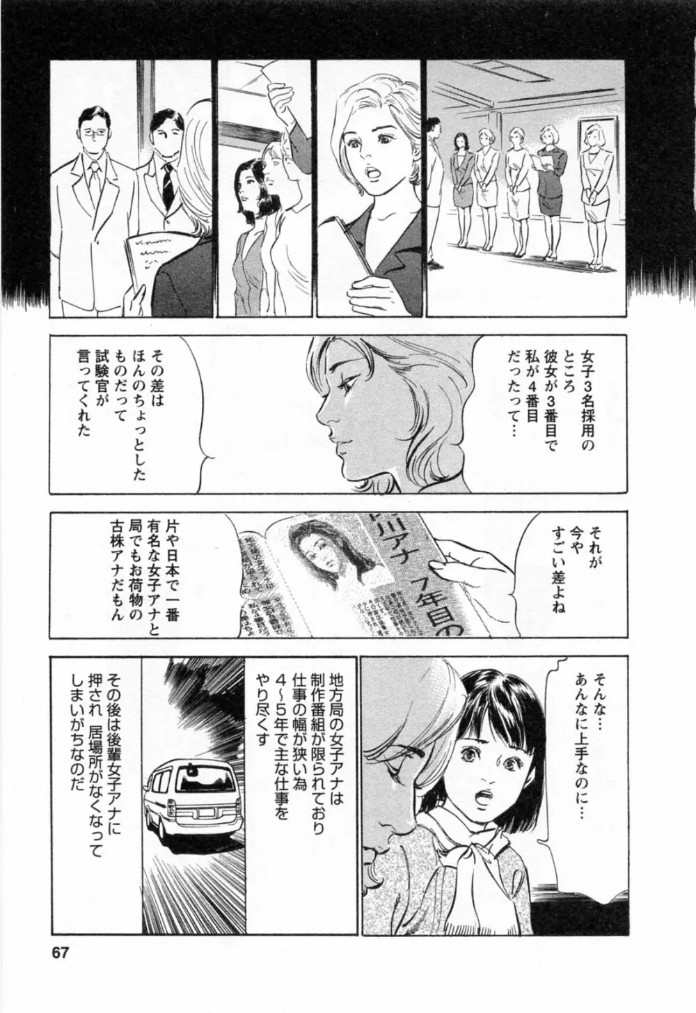 女子アナ七瀬 第2巻 Page.69
