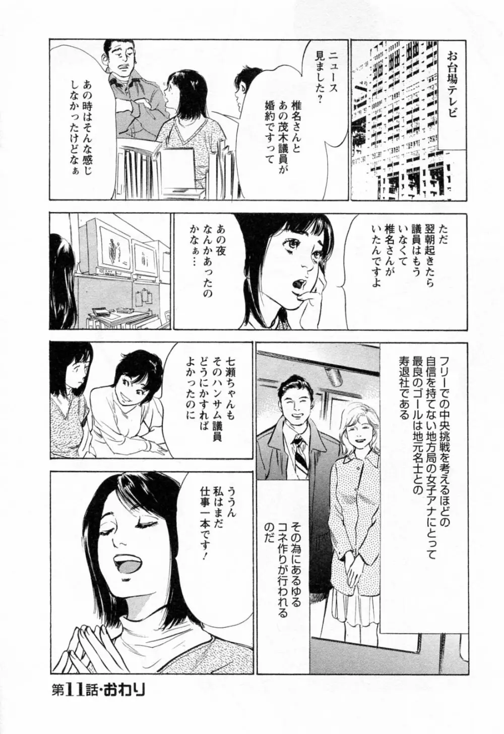 女子アナ七瀬 第2巻 Page.84