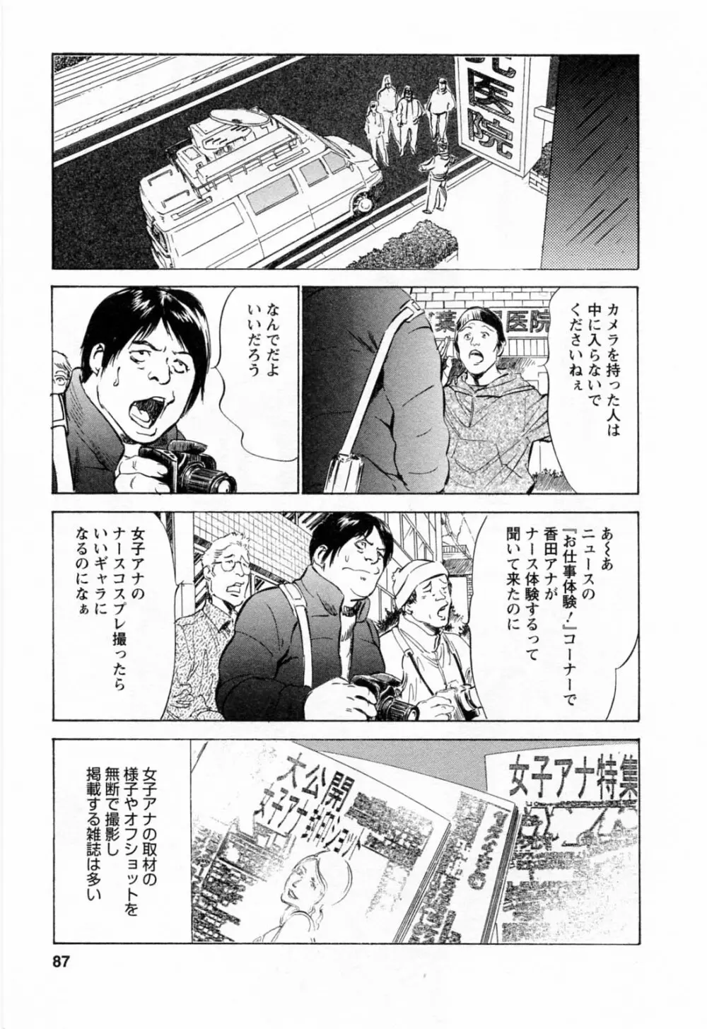 女子アナ七瀬 第2巻 Page.89