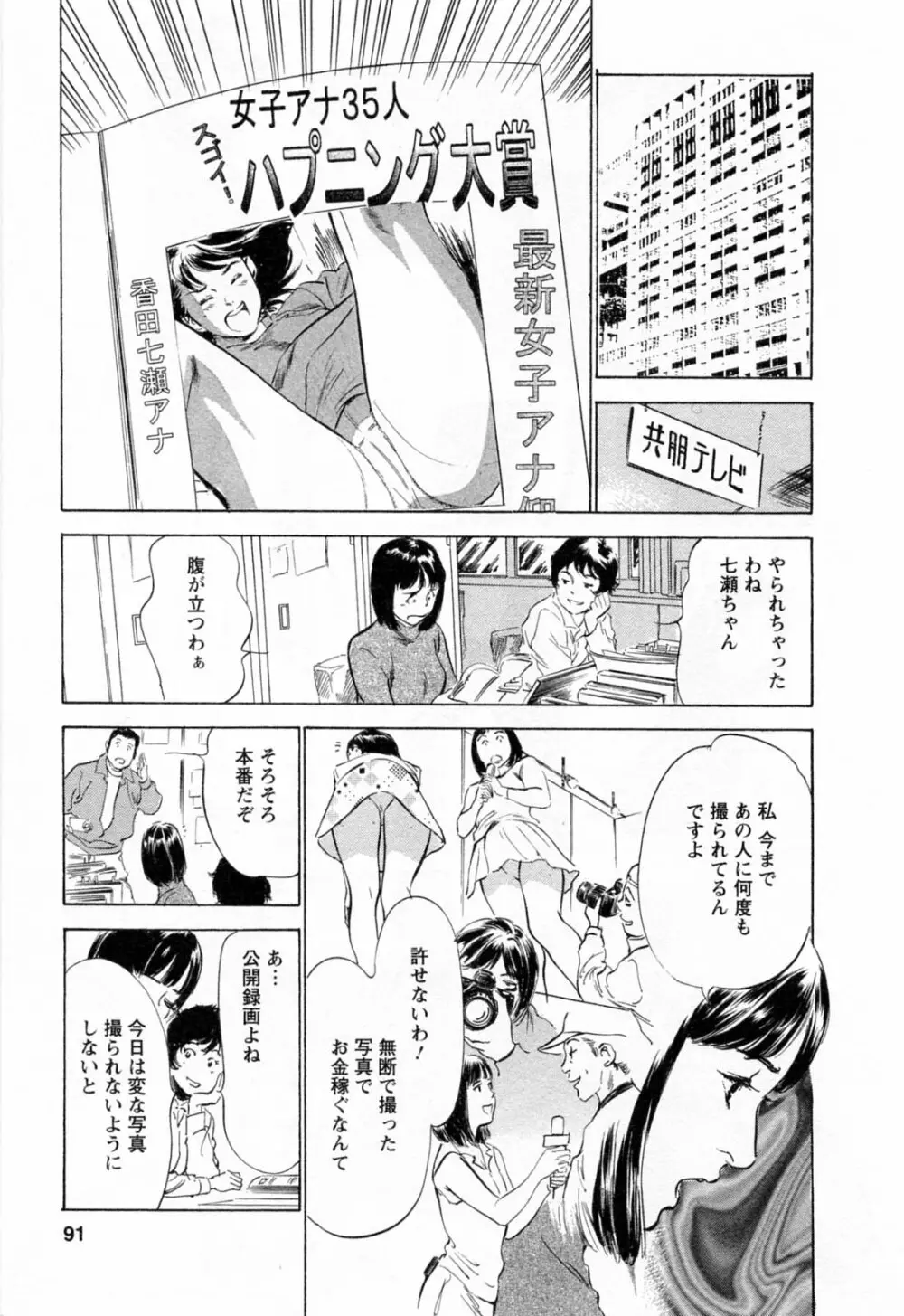女子アナ七瀬 第2巻 Page.93