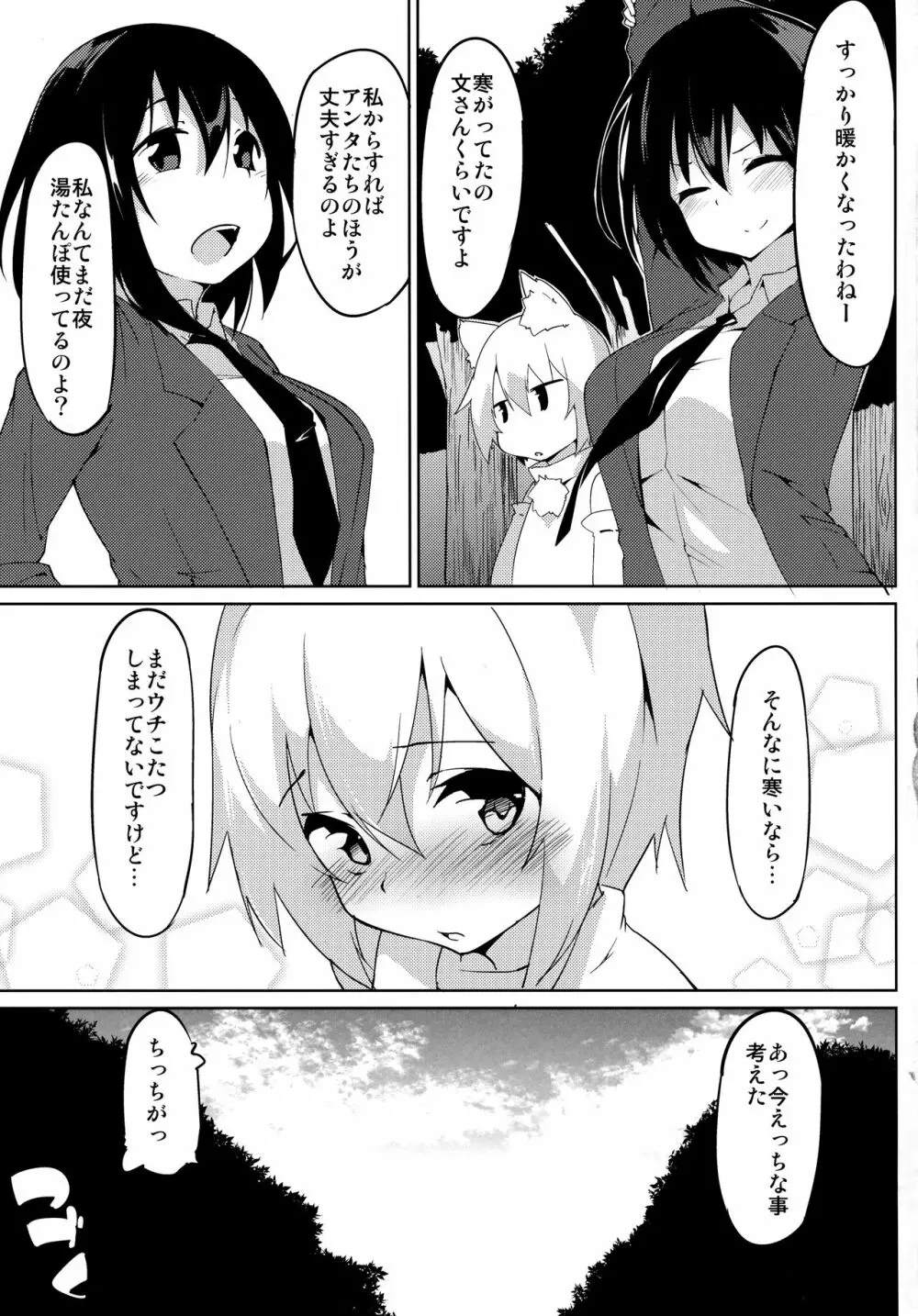 寒がり天狗とこたつとお酒 Page.20