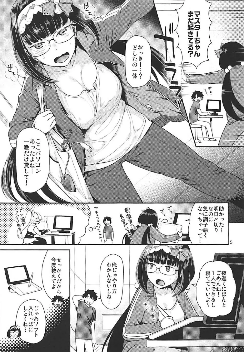 みだらみだれる姫事情 Page.4