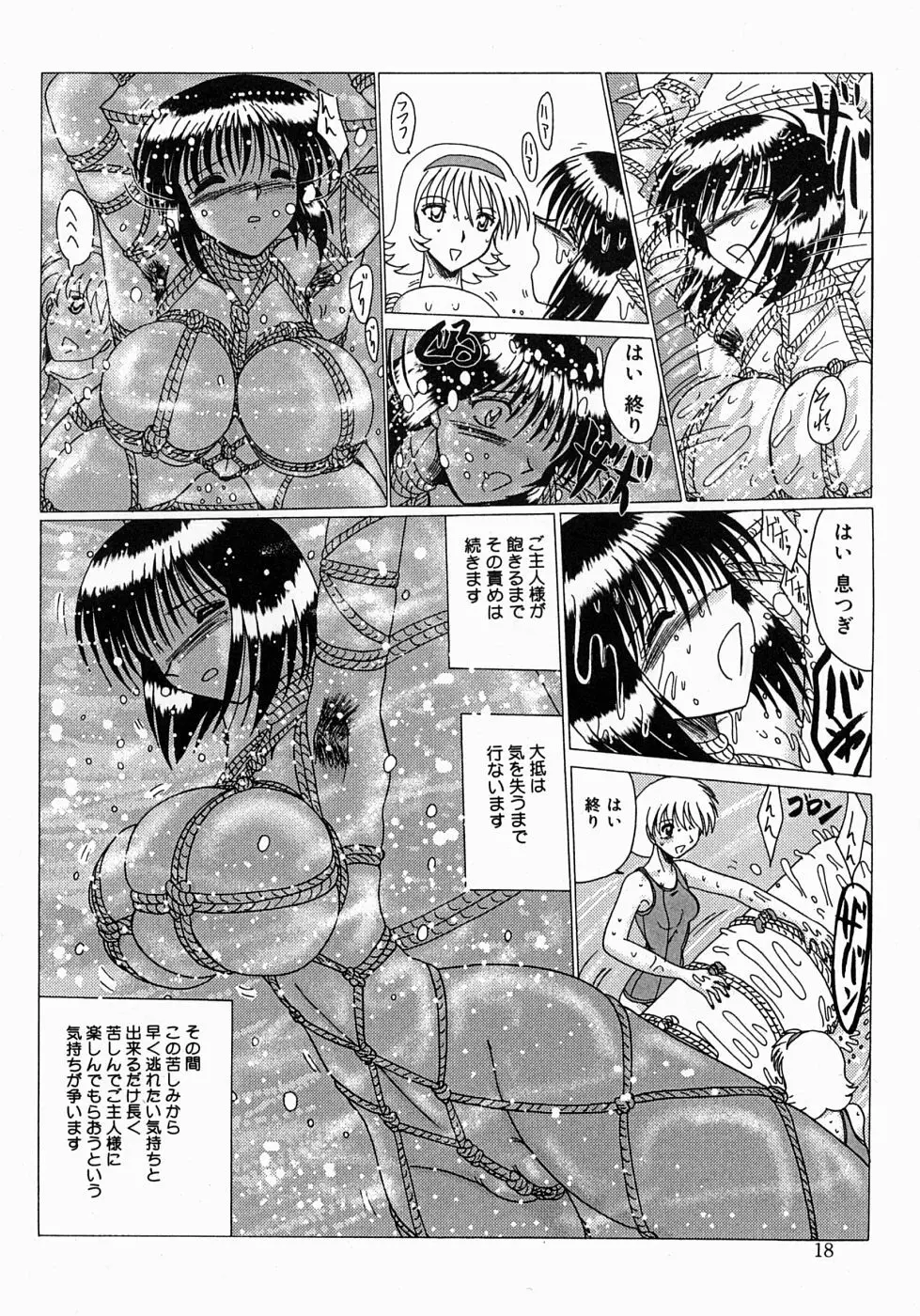 麻紀とマゾ奴隷達 Page.19