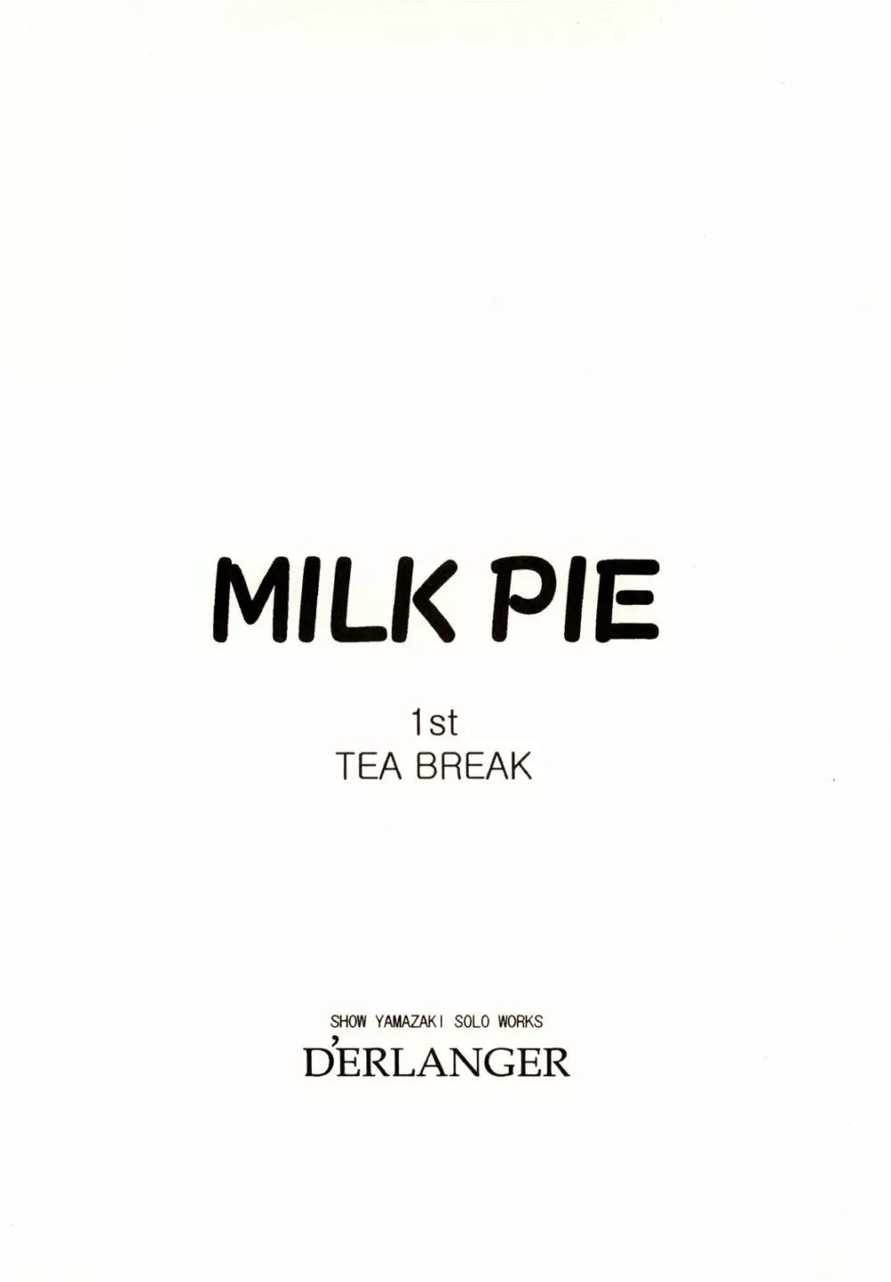 MILK PIE 1st TEA BREAK Page.20