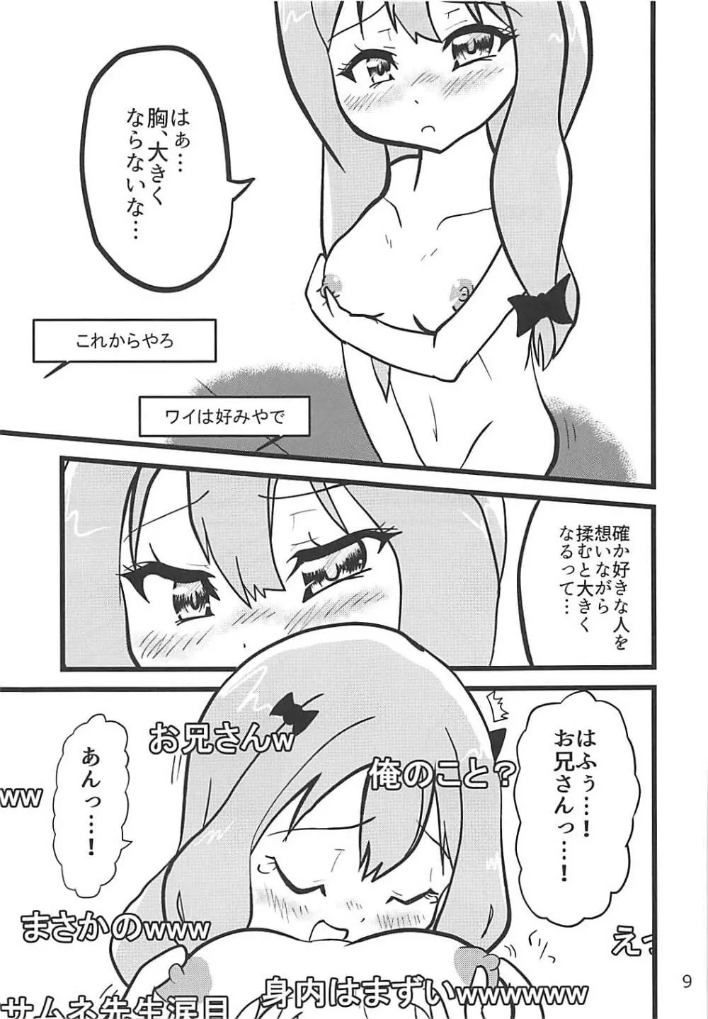 エロマンガ先生切り忘れボトラーオナニー配信 Page.8