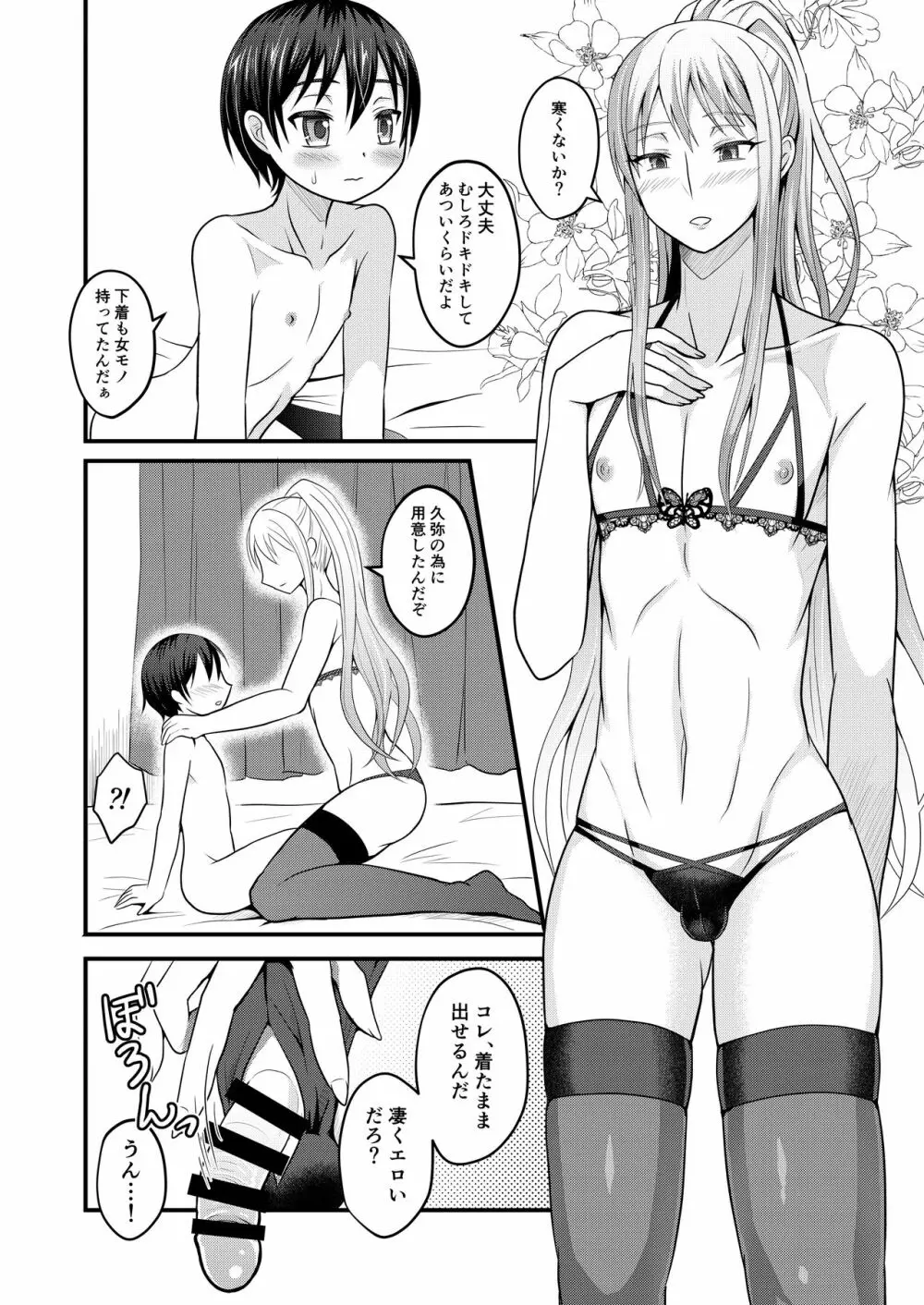 甘えたがりな弟は男姉ちゃん離れが出来ない Page.11