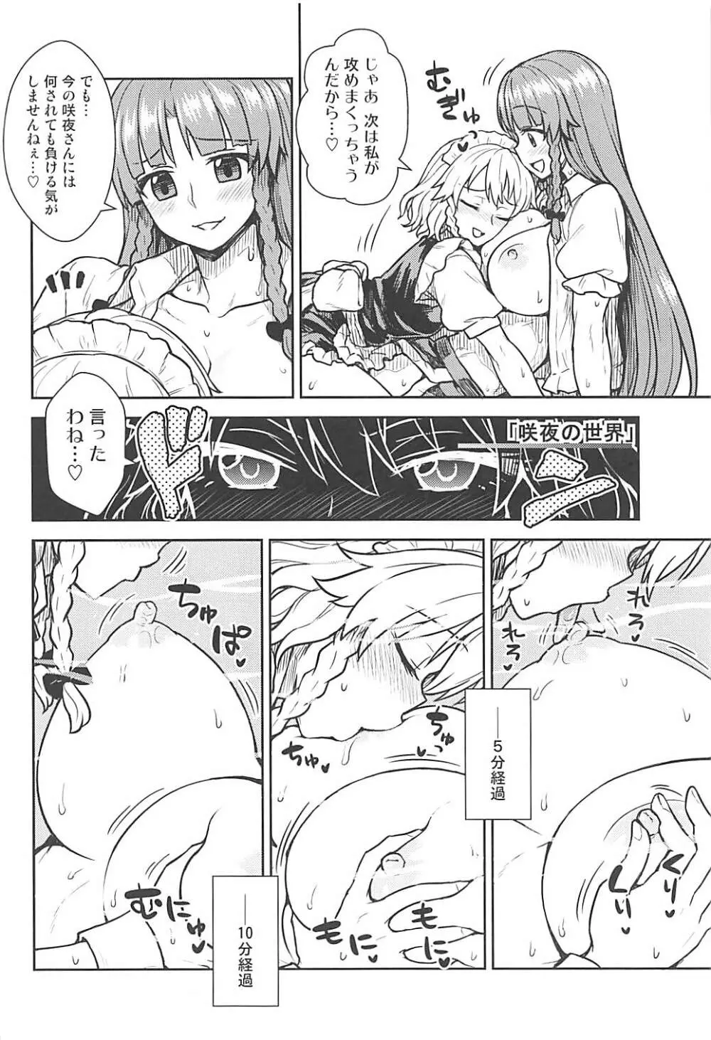 咲夜さんVS美鈴さん Page.15