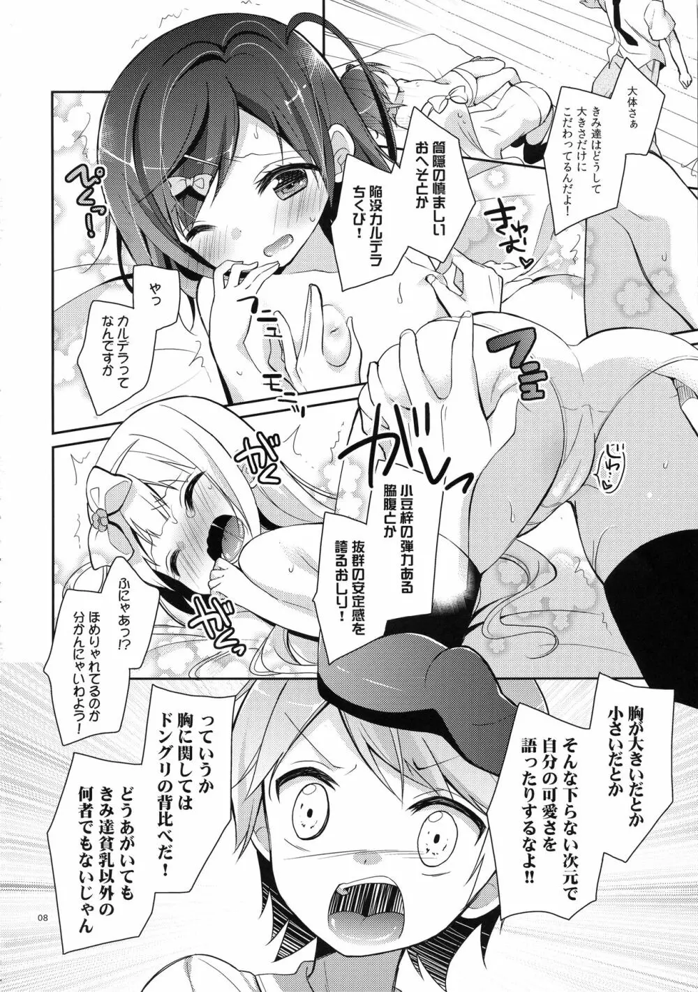 つっこちゃんとこまめちゃんの身体を隅々まで調べちゃう本 Page.8