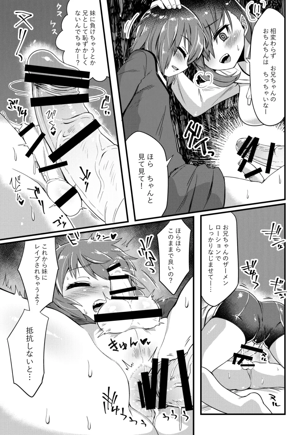 これからお兄ちゃんに〇〇〇しちゃいまーす Page.8