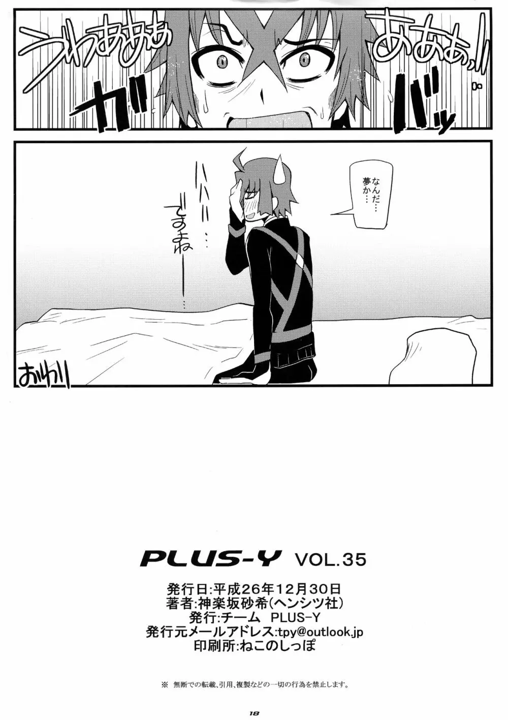 (C87) チーム プラスY (神楽坂沙希)] PLUS Y VOL.35 (棺姫のチャイカ) Page.17