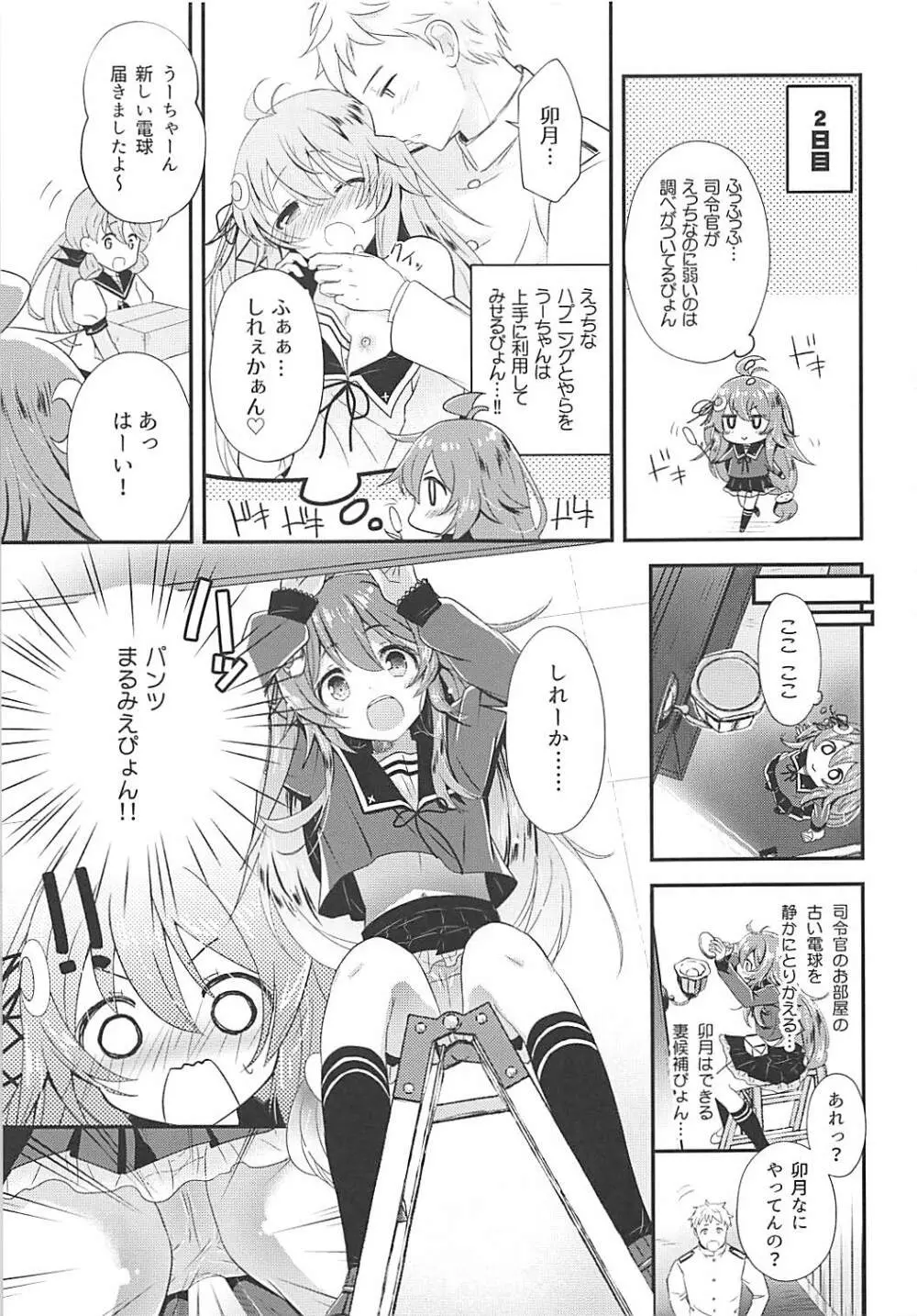 卯月えっちなハプニングは歓迎ぴょん♡ Page.4