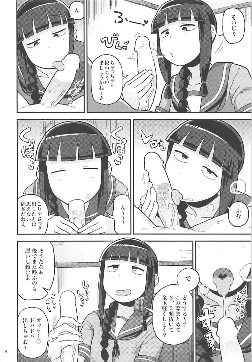 北上さんにヌいてもらおう! Page.7