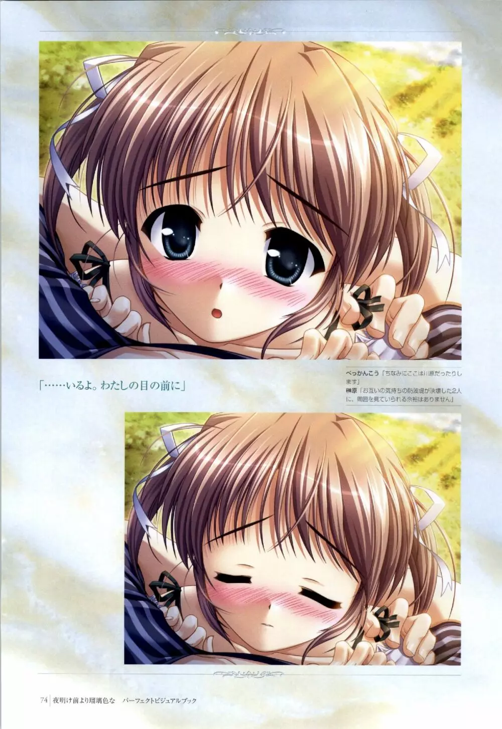 Yoake Mae Yori Ruri Iro Na ( Crescent Love ) Perfect Visual Book Page.71