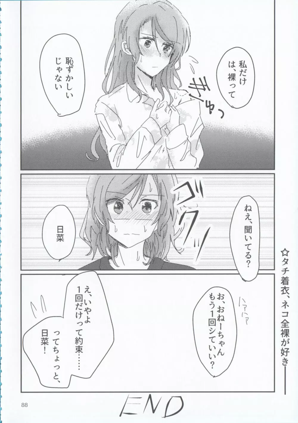 氷川姉妹18禁合同「夜まで待てない」 Page.88