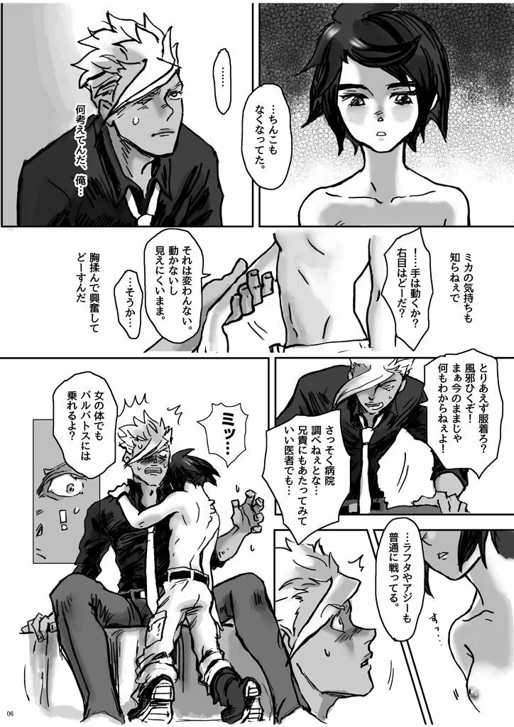 俺のミカが女の子になっちまった! Page.8