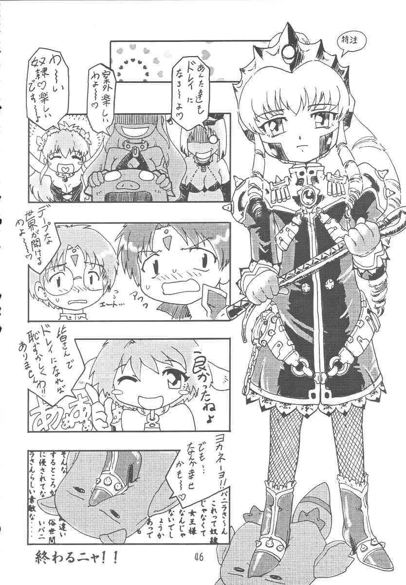 ギャラクシーエンジェルファンブック ドキドキ☆超限定ばばんが版! Page.45