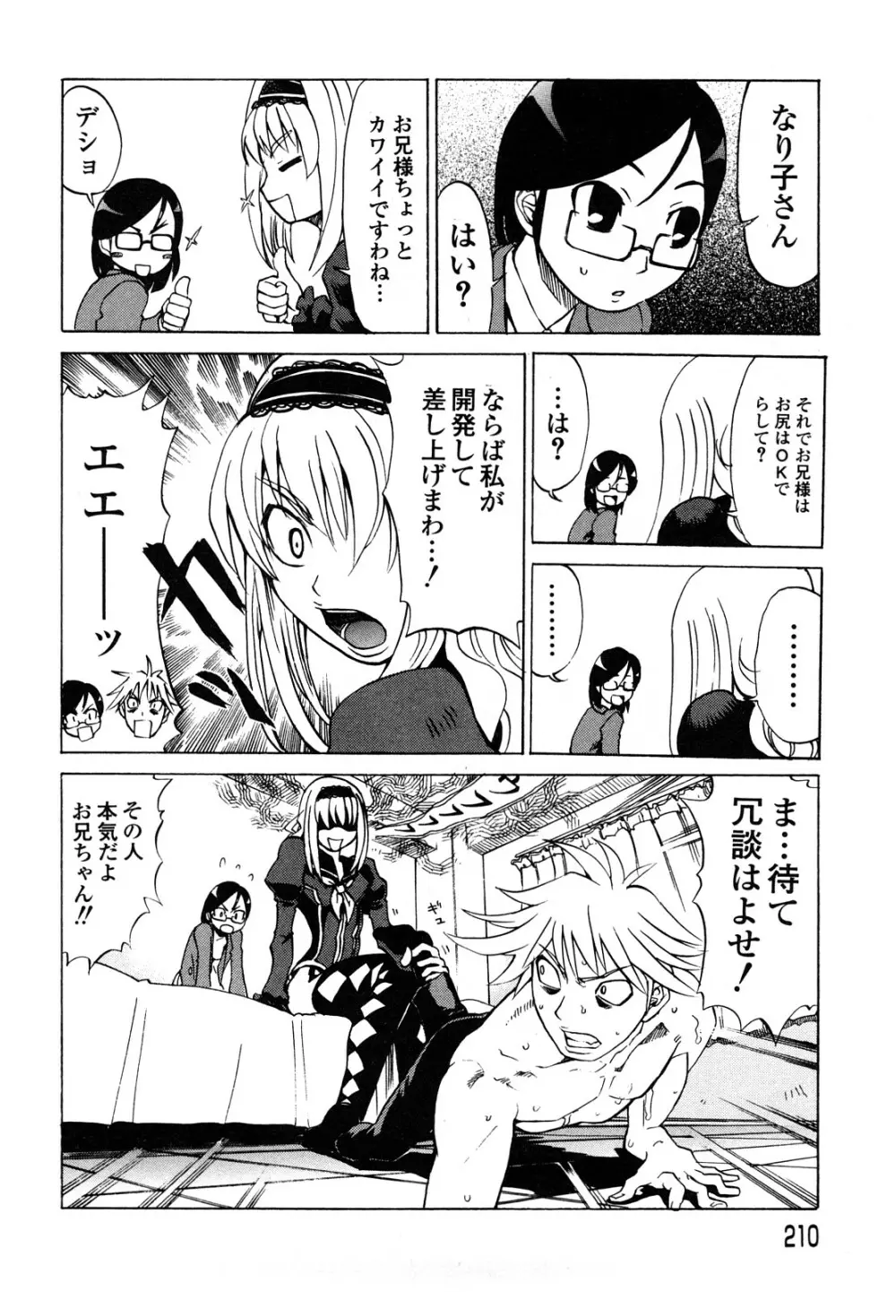 疾風紀はづき 完全版 Page.212