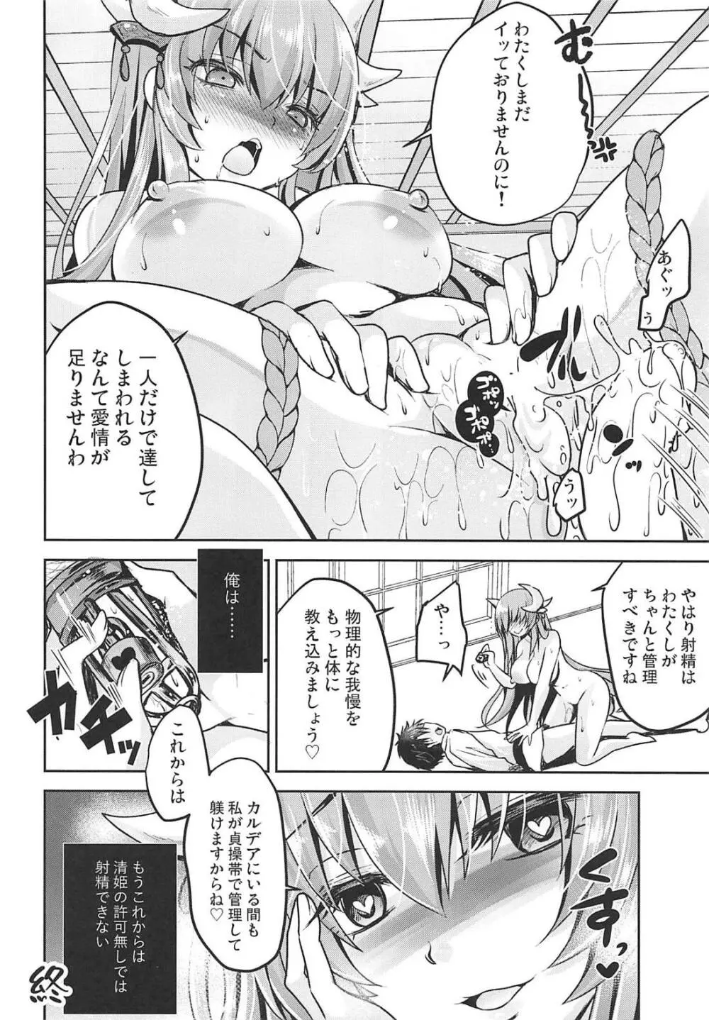 射精管理して差し上げます Page.19