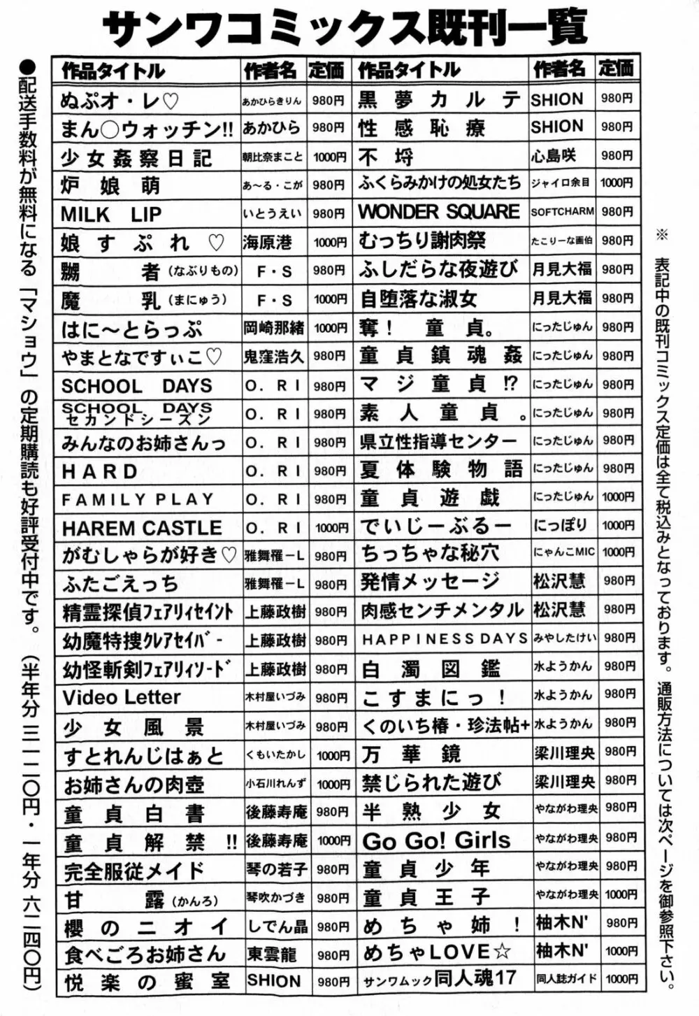 コミック・マショウ 2009年8月号 Page.254