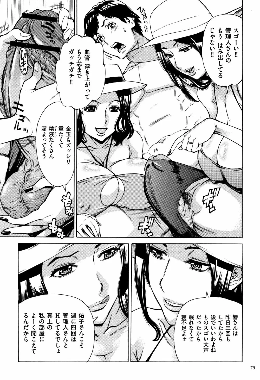 おばさんだけど、抱いてほしい。 Page.76