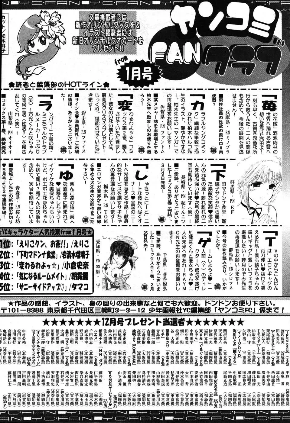 ヤングコミック 2007年3月号 Page.293