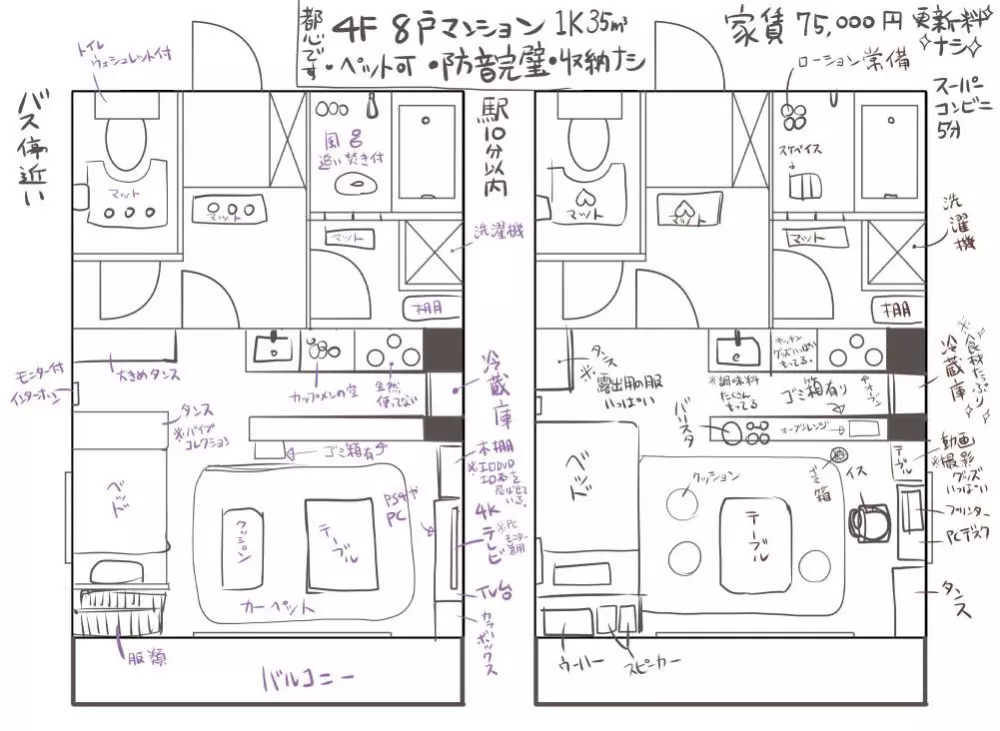 おなこちゃんの絵日記 Page.4