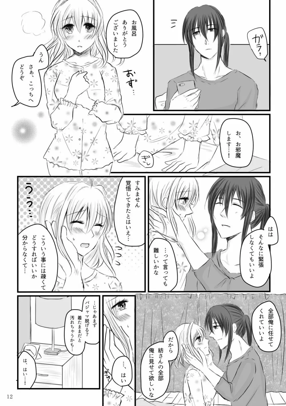 初めてのお泊り Page.11