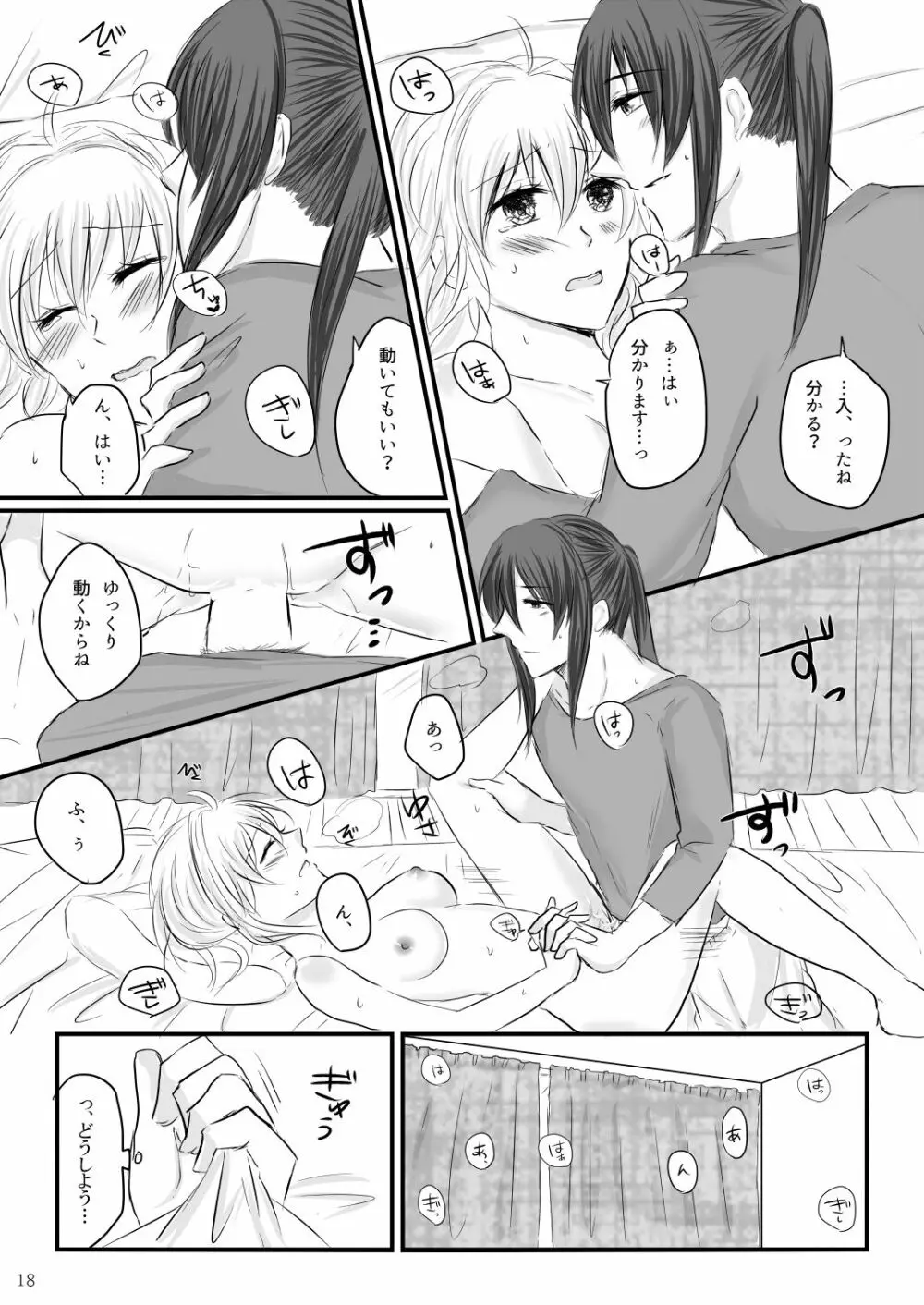 初めてのお泊り Page.17