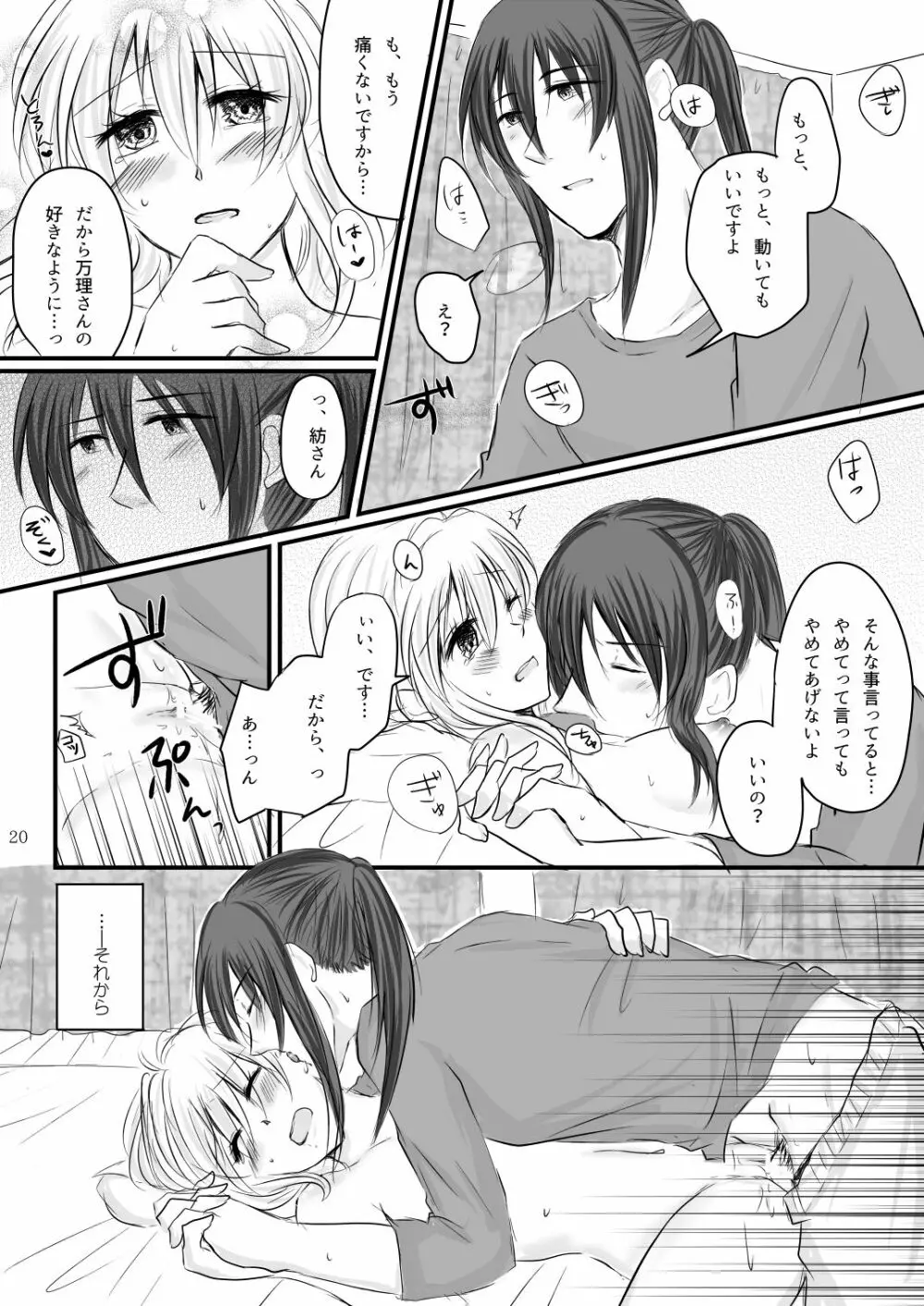 初めてのお泊り Page.19